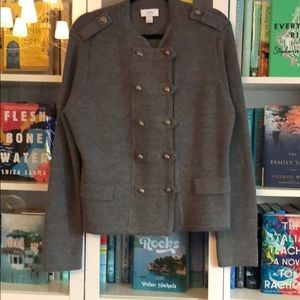 Loft Military Style Cardigan